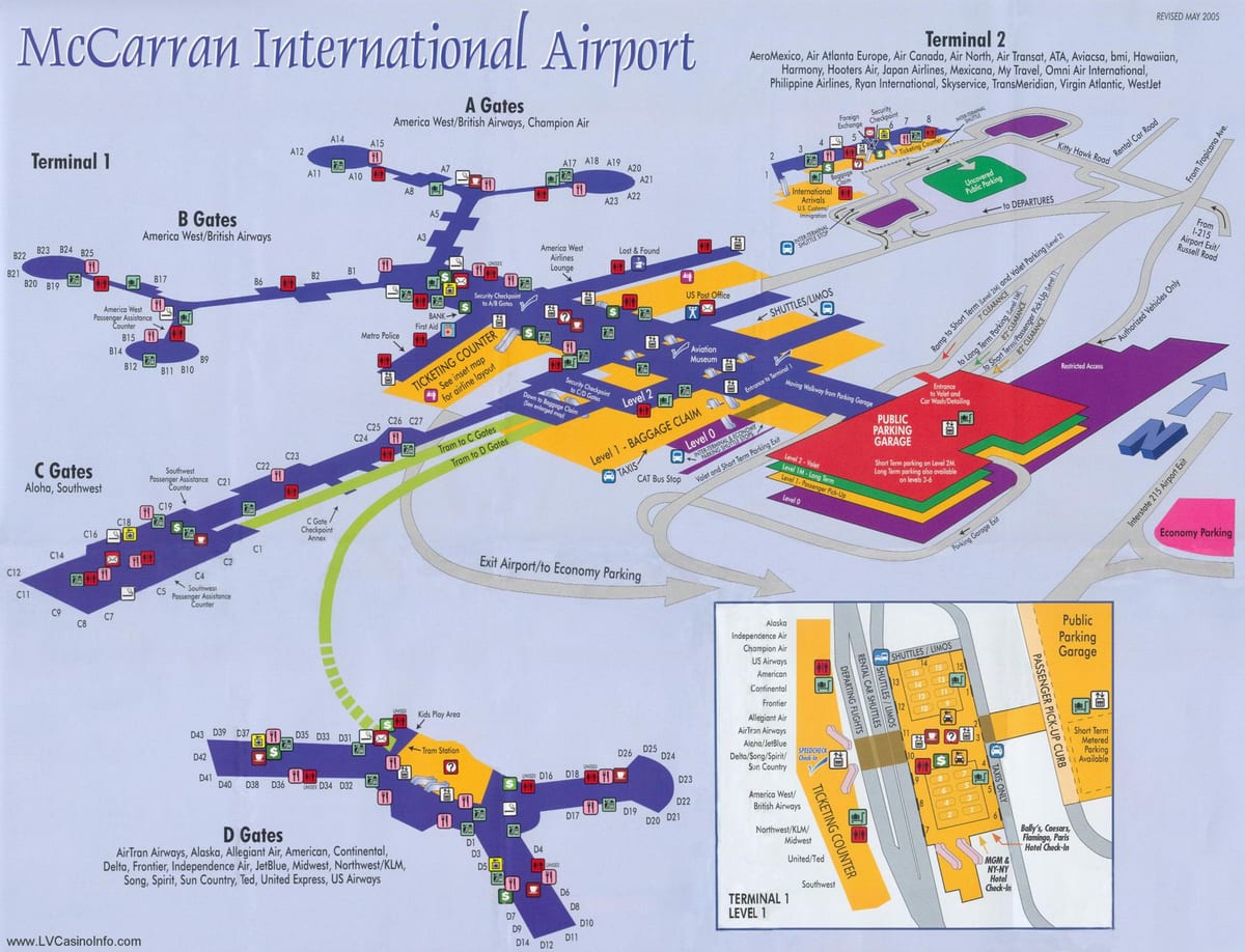 зураг McCarran нисэх онгоцны буудал